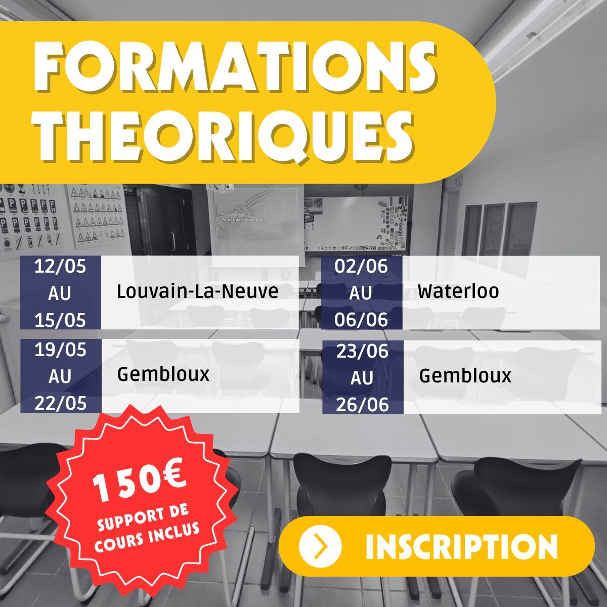 SESSIONS THEORIQUES